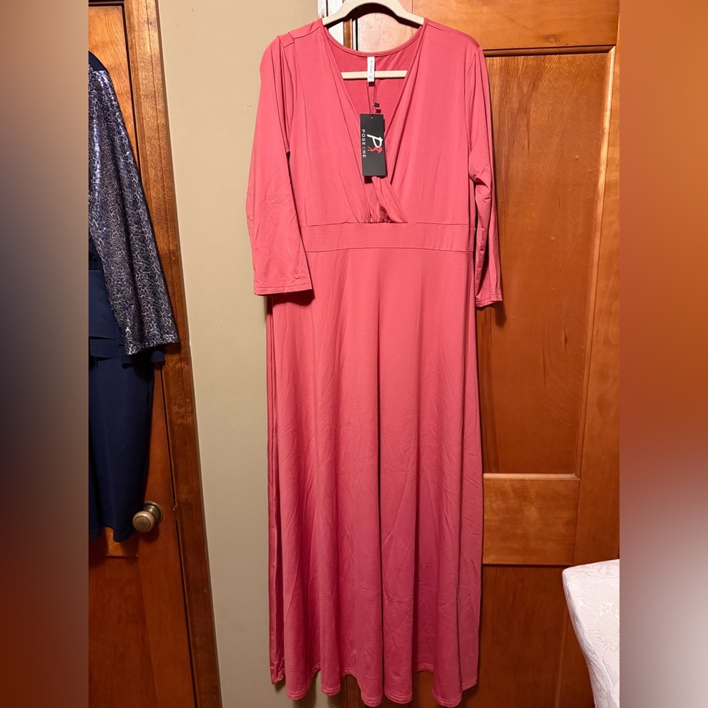 Coral Women's Maxi Dress